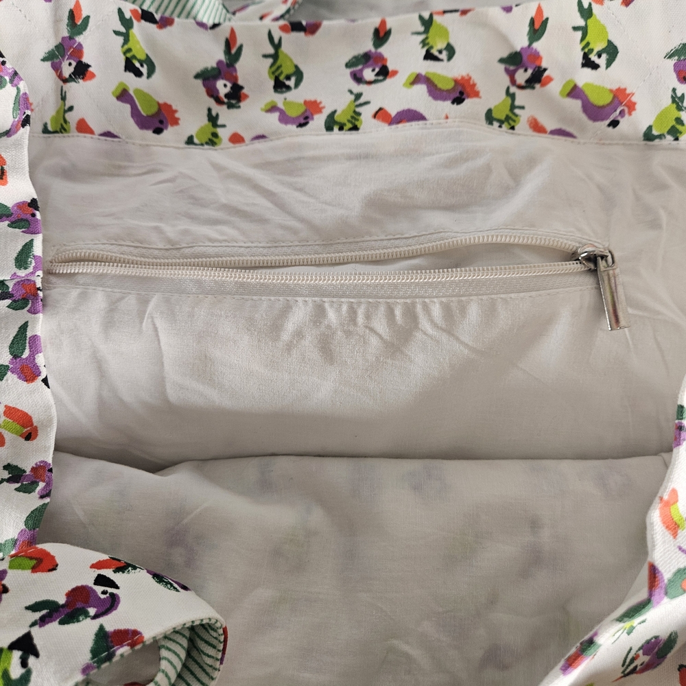 Roller Rabbit Colorful Patterned Tote Bag - Picture 3 of 5